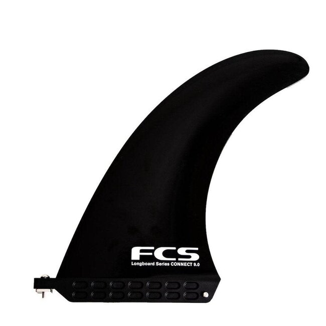 Connect Screw & Plate GF - Black - Single Fin