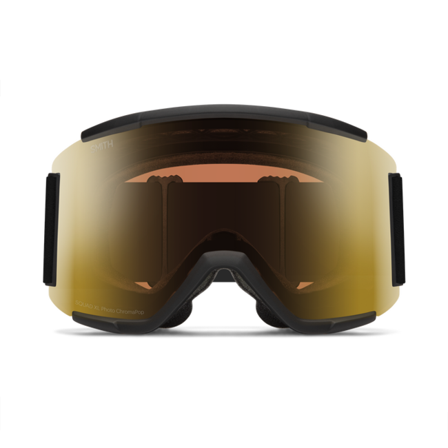 Smith Squad XL Photochromic Gold Mirror 16-55% – ChromaPop™ & Fog-X