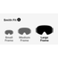 Squad XL - Black - Photochromic Gold Mirror 16-55%