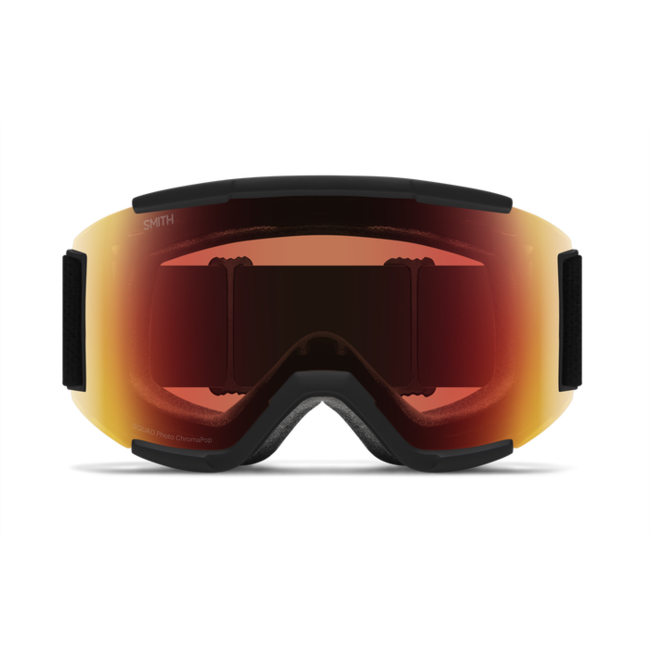 Squad Photochromic Snow Goggles – ChromaPop™, Fog-X & Semi-Rimless - Red Mirror - VLT 16-55%