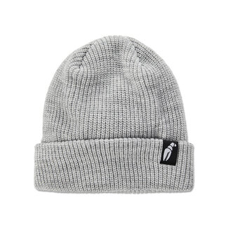 Crab Grab Claw Label Beanie - Heather Grey