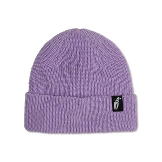Crab Grab Claw Label Beanie - Pastel Purple