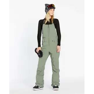 Volcom Swift Bib Overall - Lichen Green