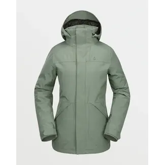 Volcom Shelter 3D Stretch 20K Jacket - Lichen Green