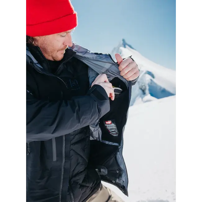 [ak] Hover GORE-TEX 3L Stretch Jakke Herre - True Black