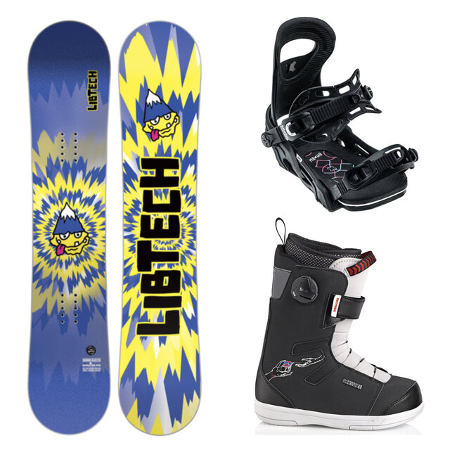 Snowboard Junior Pakke | Lib-Tech/Gnu + Bent Metal + Deeluxe