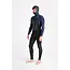 Wired NuWave 5/4 FZ  Hooded Våtdrakt - Black/Bluestone