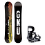 Snowboardpakke | Gnu GWO + Bent Metal Bolt Binding