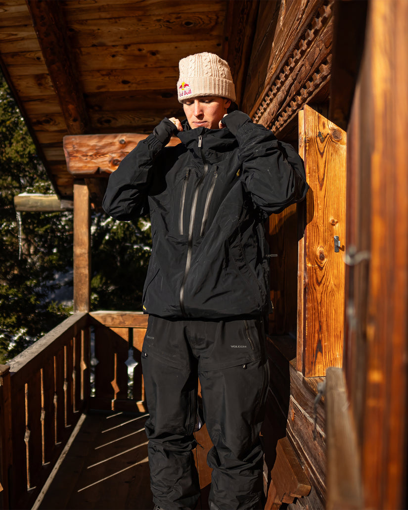 Volcom - TDS 2L Gore-Tex Jacket 2025 - Black - Surfesjappa - Hele