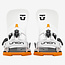 Atlas Step-On® Binding - White/Orange