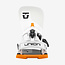 Atlas Step-On® Binding - White/Orange