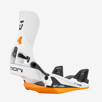 Union Binding Company Atlas Step-On® Binding - White/Orange