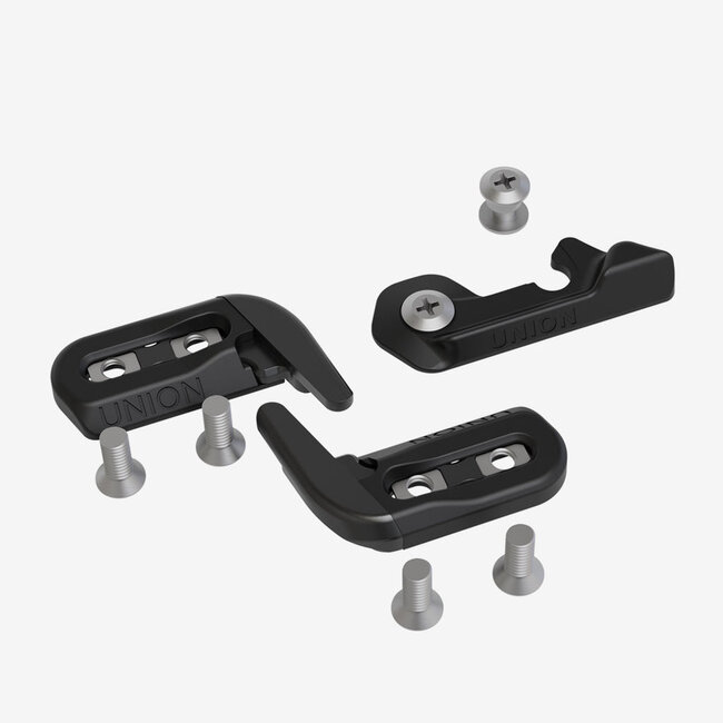Splitboard Clips and Hooks - Pass Through Holes (Kit)