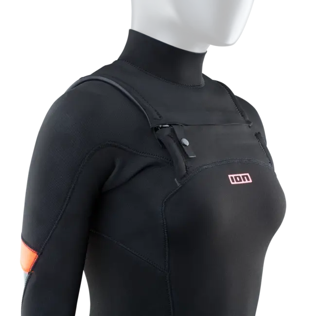 Element 4/3 Front Zip Dame Våtdrakt - Black