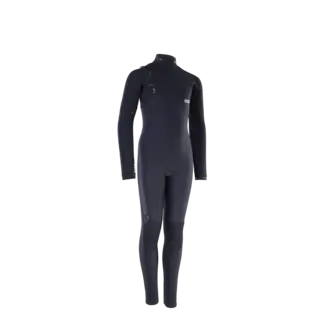 Ion Wetsuits Amp 4/3 Glidelås Front Junior Våtdrakt - Black