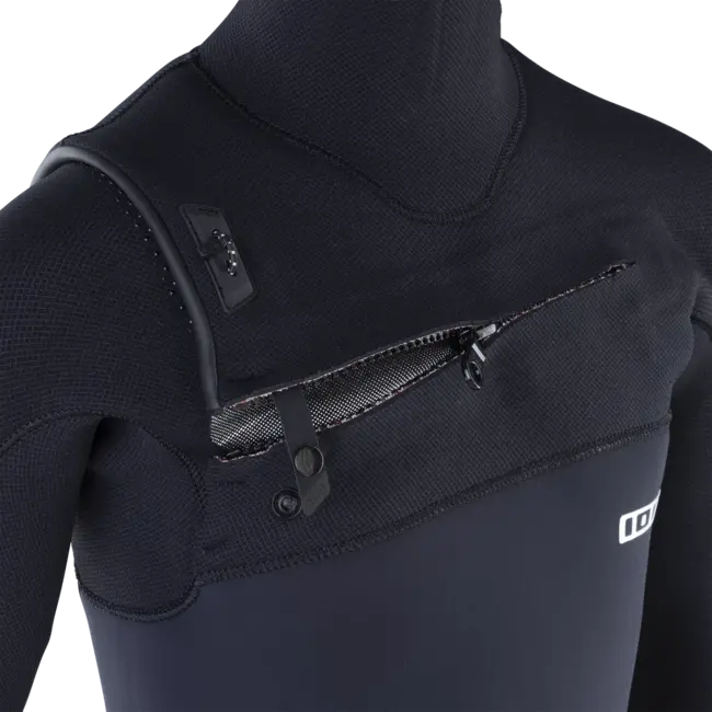 Capture Amp Hooded Glidelås Front 6/5 junior Våtdrakt - Black