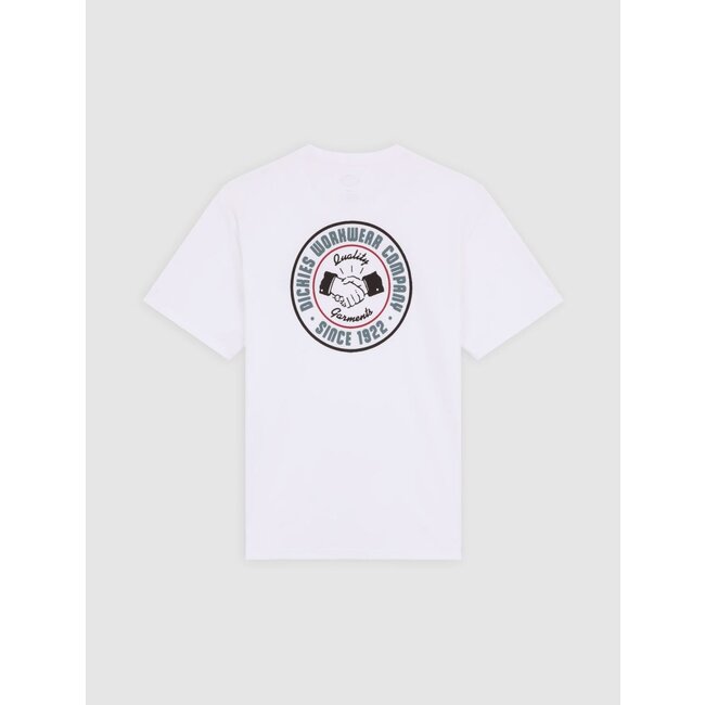 Circle Logo SS Tee - White
