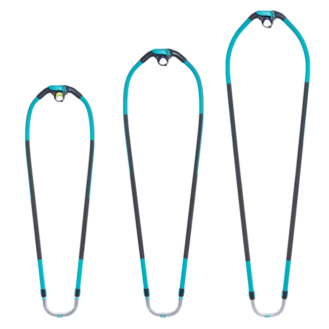 Aluminium Windsurfing Boom Series - EPX | Black | Silver