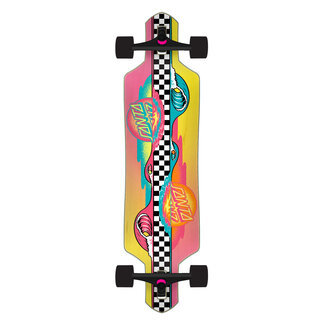 Santa Cruz Sundown Stripes 9.0 - Drop Thru Longboard
