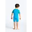 Baby Front Zip Shorty 3/2  - Cyan/Green