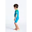 Baby Front Zip Shorty 3/2  - Cyan/Green
