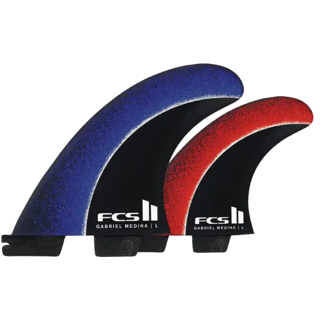 Gabriel Medina Signatur Finner - PC Aircore Blue Tri