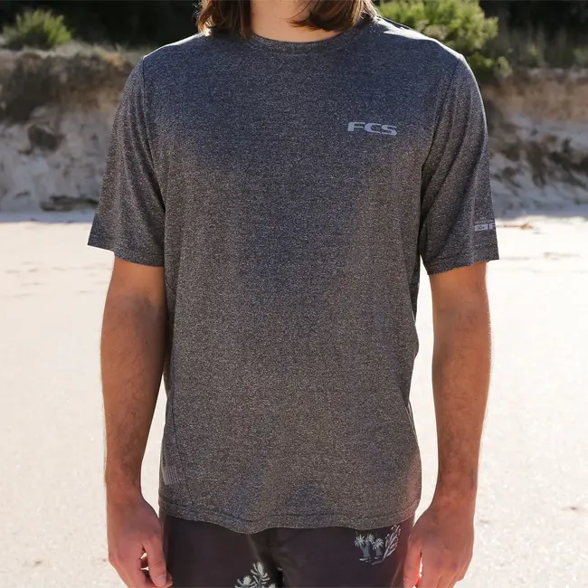 Surf Tee UP50 - Heather Grey