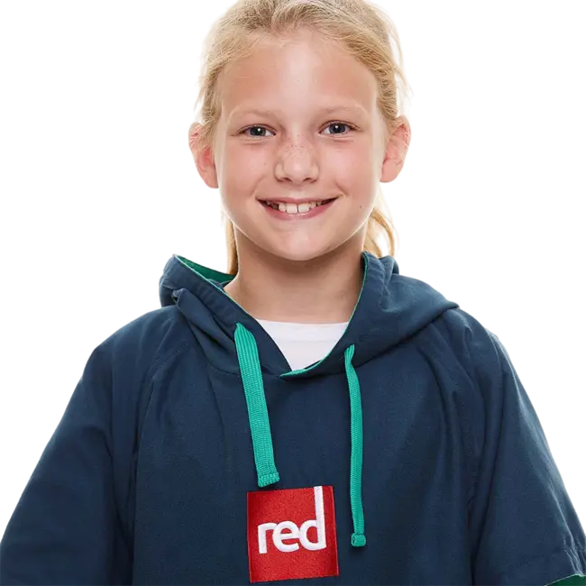 Kids Quick Dry Microfibre Changing Robe - Navy