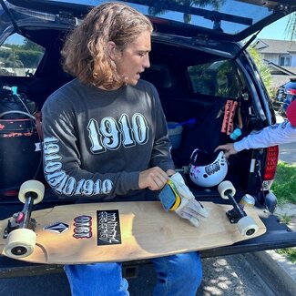 1910 OG Font LS Tee - Black