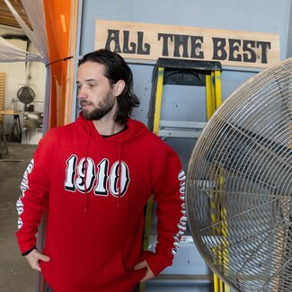 1910 OG2 Lightweight Pullover - Team Red