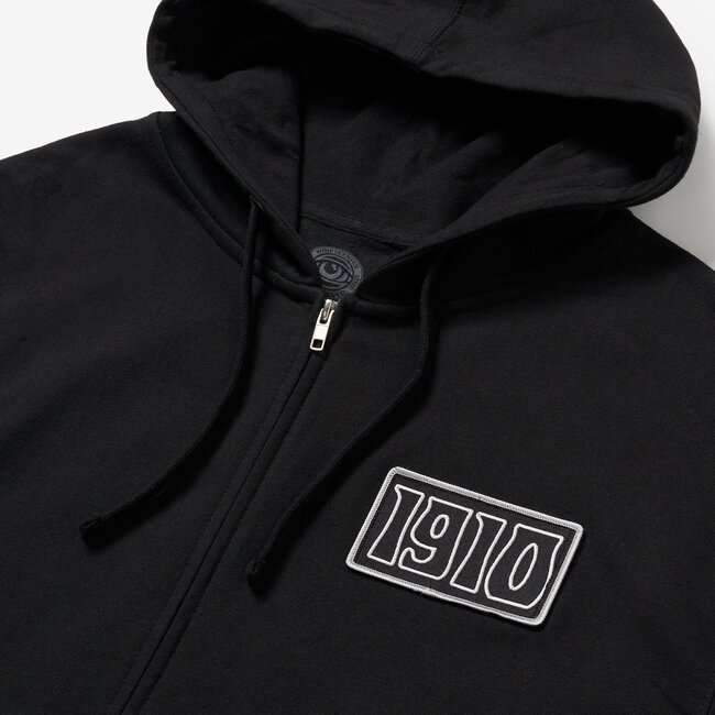 Roberta Zip Hoodie - Black