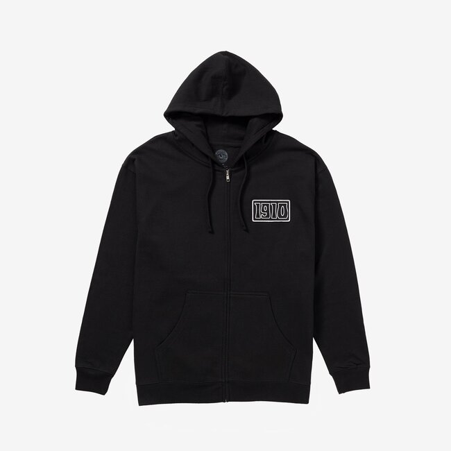 Roberta Zip Hoodie - Black