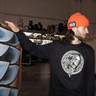 1910 Times Up LS Tee - Black