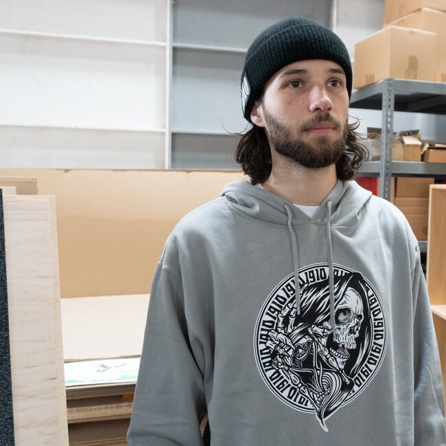 Times Up Lightweight Hoodie - Ultimate Grey