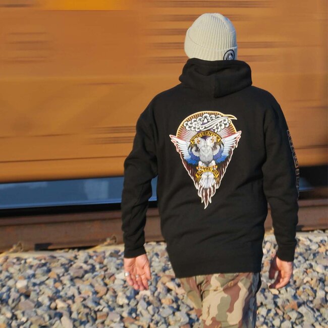 Where Eagles Dare Pullover - Black