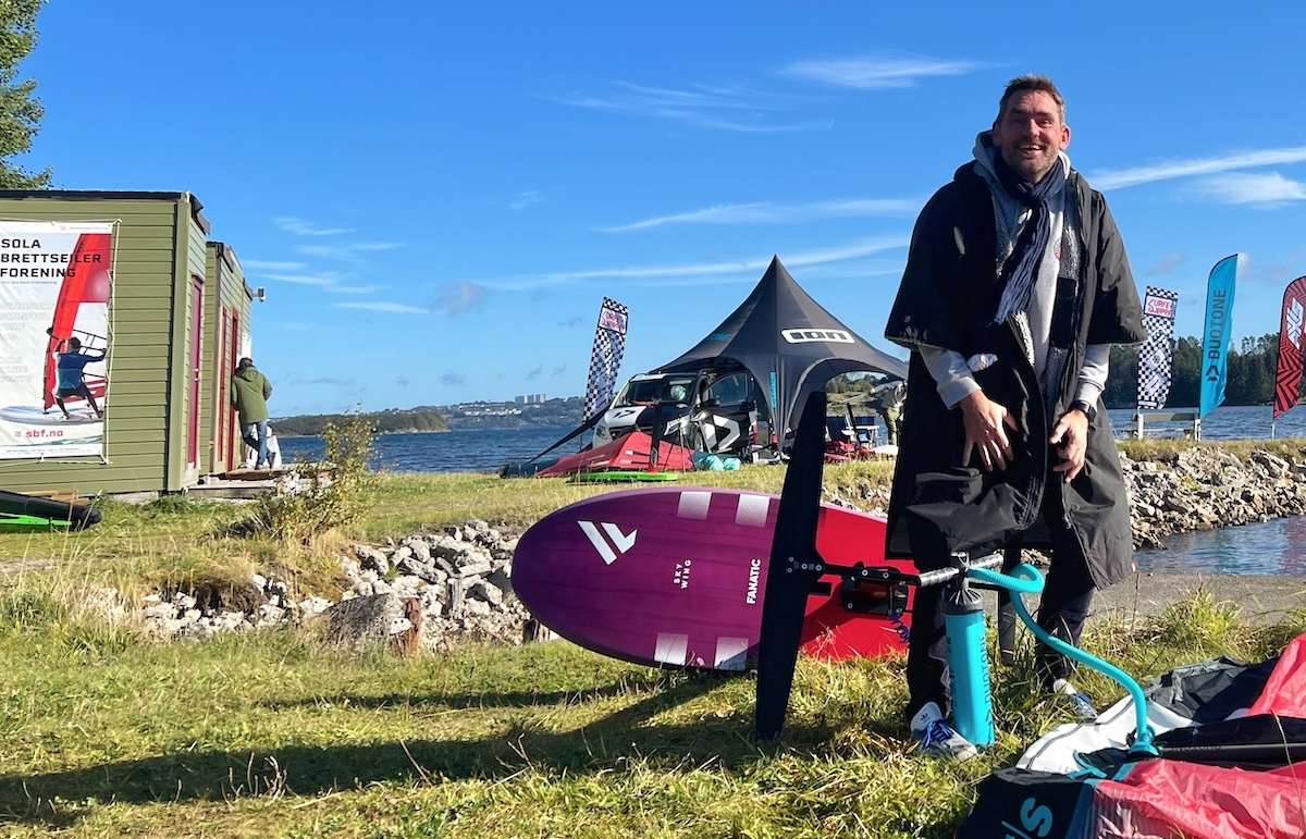 Øystein på FoilFest Stavanger