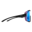 Wildcat - Matte Black + ChromaPop™ Low Light Rose Blue Mirror