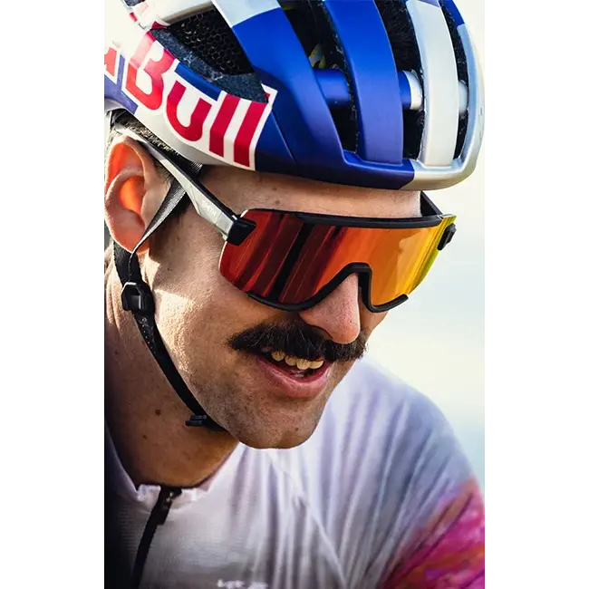 Wildcat - Matte Black + ChromaPop™ Low Light Rose Blue Mirror