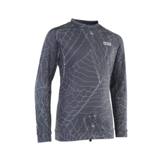 Ion Capture Rashguard  LS Distorted Grey