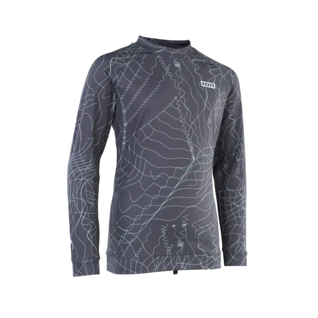 Capture Rashguard  LS Distorted Grey