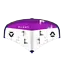 Duotone Foil Float 2025 Undyed/Purple m/bom