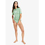 Whole Hearted - Short Sleeve Rash Guard for Women - Basil