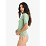 Whole Hearted - Short Sleeve Rash Guard for Women - Basil