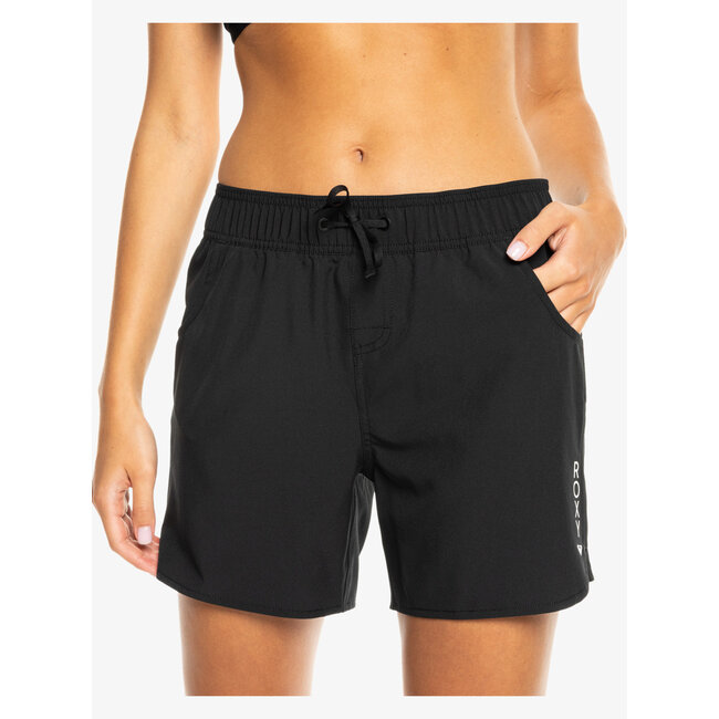 Wave 5" - Board Shorts for Women - Anthracite