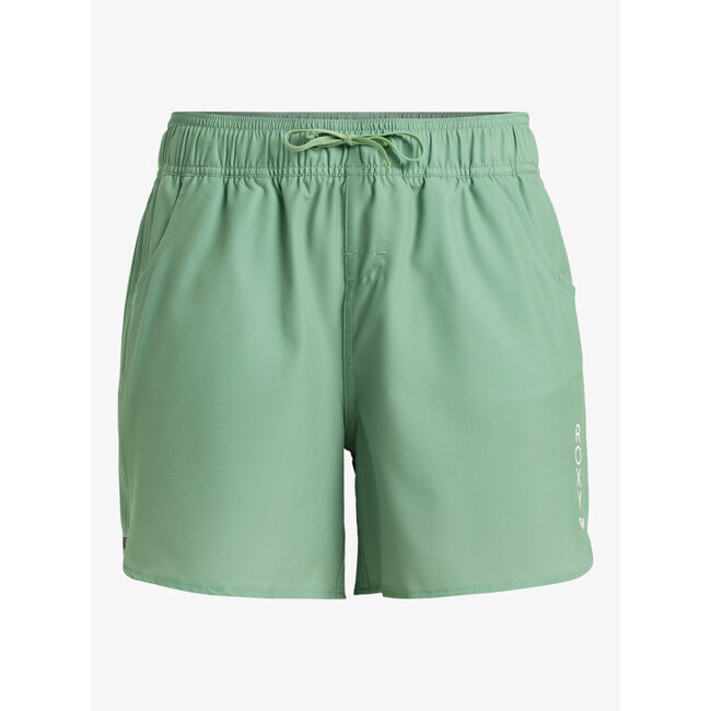 Wave 5" - Board Shorts for Women - Basil