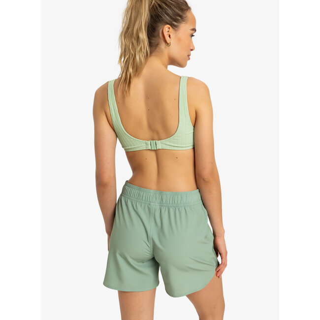 Wave 5" - Board Shorts for Women - Basil