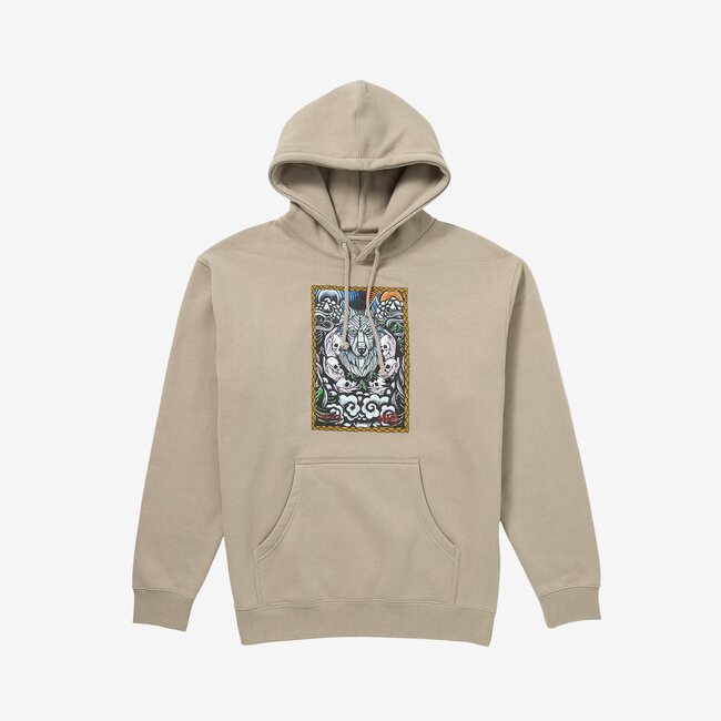 Midnight Howler Pullover Hoodie - Cement