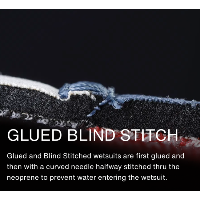 Capture Back Zip 5/4  - Steel Blue/Red/Black