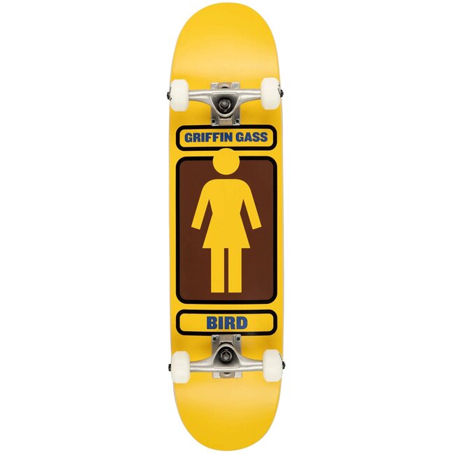 Girl Gass 93 Til Complete Skateboard – 7.75" x 31.125" – Komplett Brett for Nybegynnere
