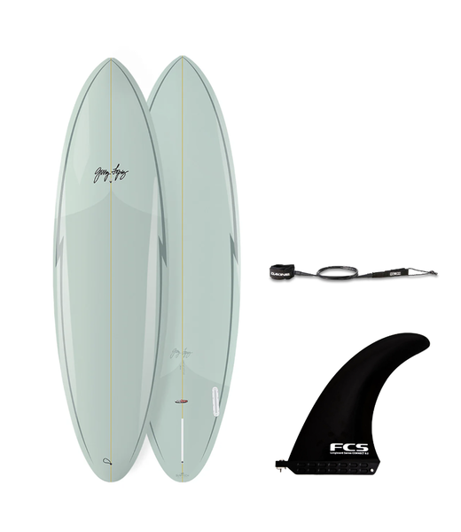 Gerry Lopez Pakke | Gerry Lopez Midway Surfebrett + Finne + Leash